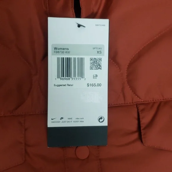 NWT Nike Quilted Jacket - Picture 8 of 14